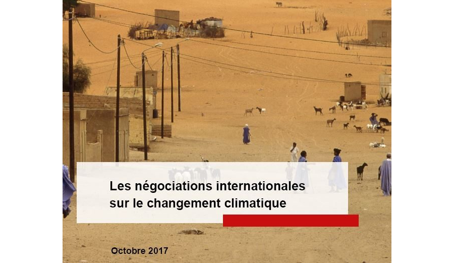 Les négociations internationales sur le changement climatique