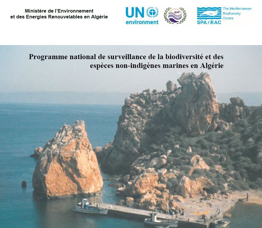 Programme national de surveillance de la biodiversité et des espèces non-indigènes marines en Algérie